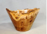 Wooden Bowl Hand Carved Elm Burl Wood